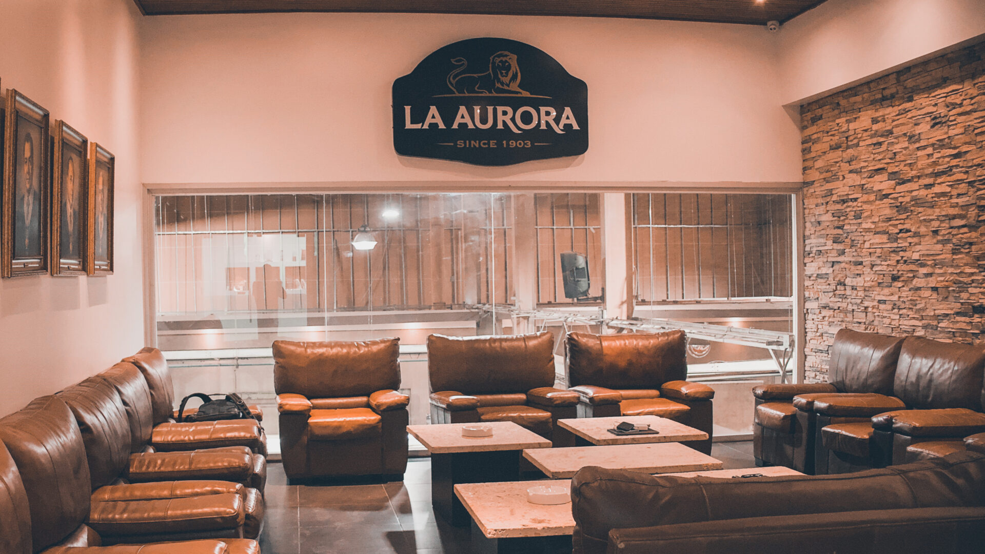 La Aurora private smoking lounge above the factory - Briley Kenney The BS Lounge